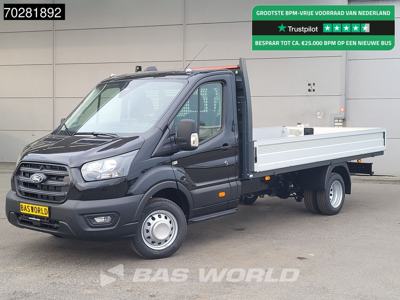 Ford Transit 170pk Open Laadbak Dubbellucht 3,5t Trekhaak Airco Cruise Camera SYNC4 scherm Euro6 Pritsche Pickup Open Box Airco Trekhaak Crui - Utilitaire plateau: photos 1 Ford Transit 170pk Open Laadbak Dubbellucht 3,5t Trekhaak Airco Cruise Camera SYNC4 scherm Euro6 Pritsche Pickup Open Box Airco Trekhaak Crui - Utilitaire plateau: photos 1