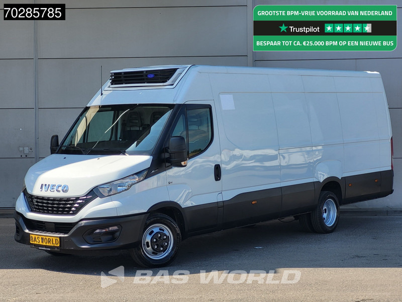 Utilitaire frigorifique Iveco Daily 35C14 Koelwagen L4H2 Vriezer Thermo King Xarios 350 230V Stekker Dubbellucht 3,5t Trekgewicht Airco Cruise Parkeersensoren Euro6: photos 1