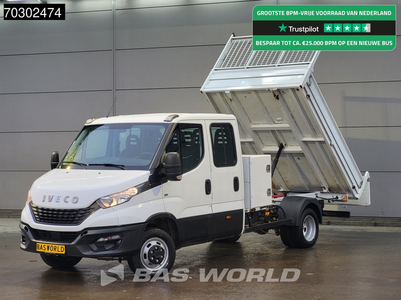Iveco Daily 35C16 3.0L Kipper met Kist Dubbel Cabine Dubbellucht 3,5t Trekhaak Airco Cruise Euro6 Tipper Benne Kieper Airco Trekhaak Cruise - Utilitaire benne: photos 1 Iveco Daily 35C16 3.0L Kipper met Kist Dubbel Cabine Dubbellucht 3,5t Trekhaak Airco Cruise Euro6 Tipper Benne Kieper Airco Trekhaak Cruise - Utilitaire benne: photos 1