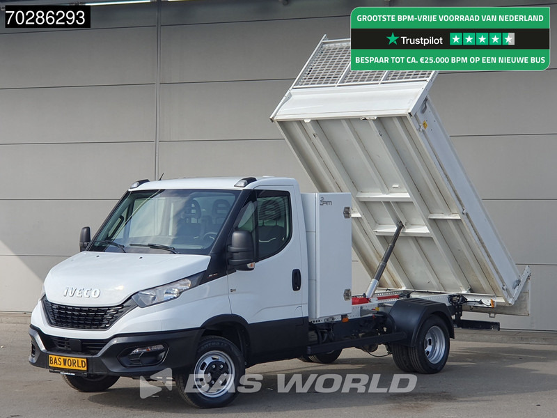 Utilitaire plateau Iveco Daily 35C16 3.0L Open Laadbak met Kist Dubbellucht 3,5t Trekhaak Airco Cruise Euro6 Pritsche Pickup Open Box 2m3 Airco Trekhaak Cruise: photos 1