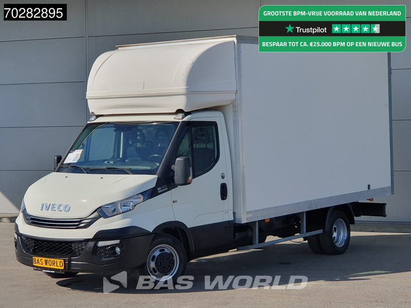 Iveco Daily 35C16 Automaat Bakwagen Achterdeuren Airco Cruise Euro6 Meubelbak Koffer 20m3 Airco Cruise control - Fourgon grand volume: photos 1 Iveco Daily 35C16 Automaat Bakwagen Achterdeuren Airco Cruise Euro6 Meubelbak Koffer 20m3 Airco Cruise control - Fourgon grand volume: photos 1