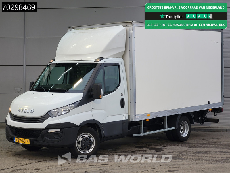 Iveco Daily 35C16 Laadklep Dubbellucht Bakwagen 160PK Airco Cruise Euro6 Meubelbak Koffer Airco Cruise control - Fourgon grand volume: photos 1 Iveco Daily 35C16 Laadklep Dubbellucht Bakwagen 160PK Airco Cruise Euro6 Meubelbak Koffer Airco Cruise control - Fourgon grand volume: photos 1