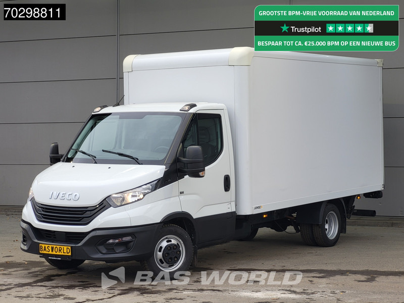 Iveco Daily 35C16 Laadklep Dubbellucht Bakwagen 160PK Airco Euro6 Meubelbak Koffer Airco - Fourgon grand volume: photos 1 Iveco Daily 35C16 Laadklep Dubbellucht Bakwagen 160PK Airco Euro6 Meubelbak Koffer Airco - Fourgon grand volume: photos 1