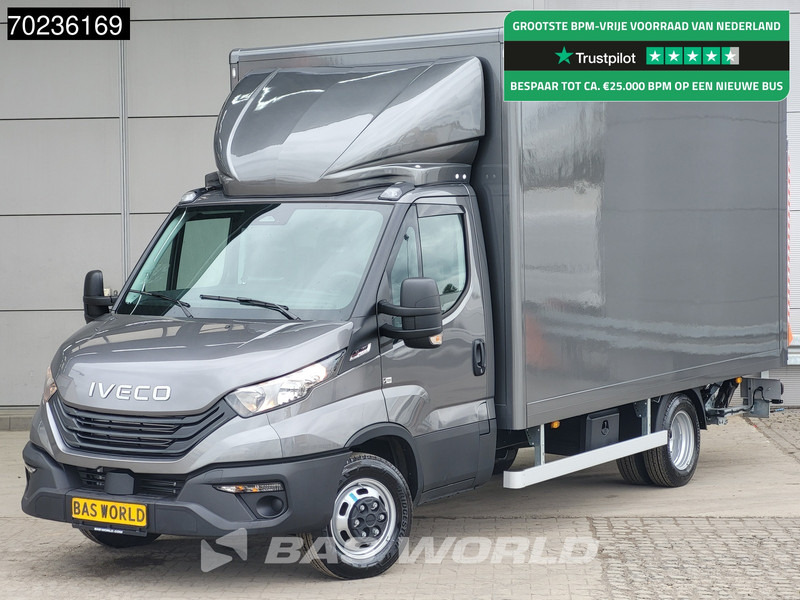 Iveco Daily 35C18 2025 MODEL Automaat 1000kg Laadklep ACC Navi Airco Zijdeur Bakwagen Meubelbak Koffer 21m3 Airco - Fourgon grand volume: photos 1 Iveco Daily 35C18 2025 MODEL Automaat 1000kg Laadklep ACC Navi Airco Zijdeur Bakwagen Meubelbak Koffer 21m3 Airco - Fourgon grand volume: photos 1