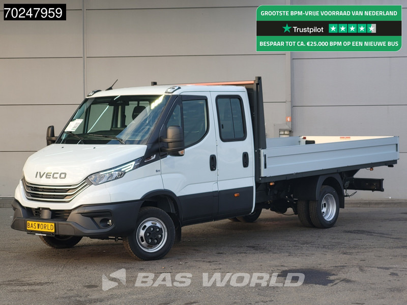 Iveco Daily 35C18 3.0L Automaat 180PK Dubbel Cabine Open Laadbak 2025-Model Dubbellucht 3,5t Trekvermogen ACC LED Navi Euro6 Pritsche Pickup - Utilitaire plateau: photos 1 Iveco Daily 35C18 3.0L Automaat 180PK Dubbel Cabine Open Laadbak 2025-Model Dubbellucht 3,5t Trekvermogen ACC LED Navi Euro6 Pritsche Pickup - Utilitaire plateau: photos 1