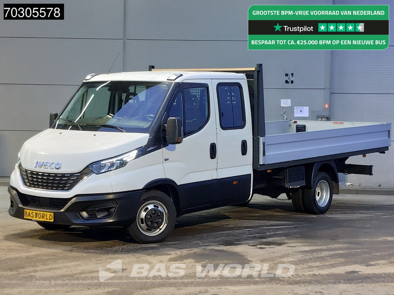 Iveco Daily 35C18 3.0L Automaat Dubbel Cabine Open Laadbak Dubbellucht LED Airco Cruise Euro6 Pritsche Pickup Airco Cruise control - Utilitaire plateau: photos 1 Iveco Daily 35C18 3.0L Automaat Dubbel Cabine Open Laadbak Dubbellucht LED Airco Cruise Euro6 Pritsche Pickup Airco Cruise control - Utilitaire plateau: photos 1