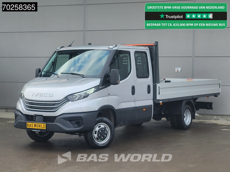Iveco Daily 35C21 Automaat 2025model Open laadbak Dubbel Cabine CarPlay ACC LED 3,5T Trekvermogen Pritsche Pickup Airco Dubbel cabine - Utilitaire plateau: photos 1 Iveco Daily 35C21 Automaat 2025model Open laadbak Dubbel Cabine CarPlay ACC LED 3,5T Trekvermogen Pritsche Pickup Airco Dubbel cabine - Utilitaire plateau: photos 1
