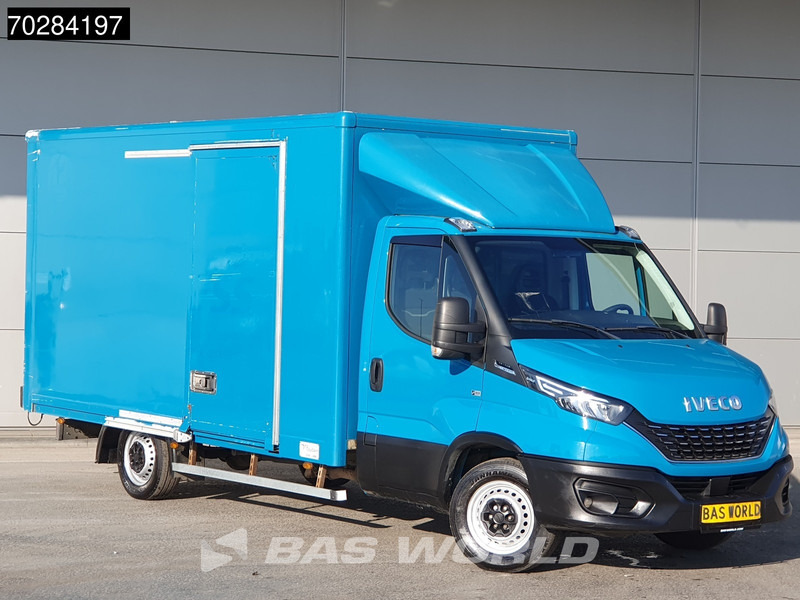 Fourgon grand volume Iveco Daily 35S14 Automaat Zijdeur Bakwagen LED Airco Cruise Euro6 Meubelbak Koffer 20m3 Airco Cruise control: photos 5