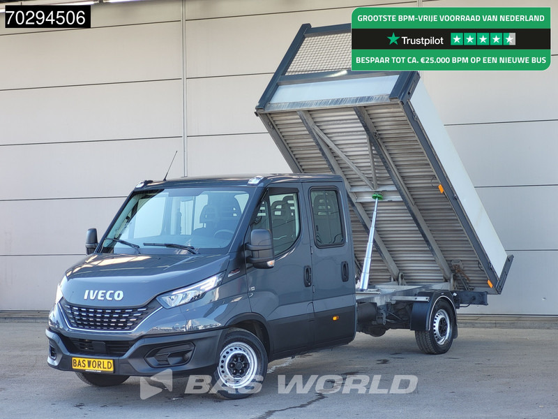 Iveco Daily 35S18 3.0L Automaat Kipper Dubbel Cabine 180PK 3,5t Trekhaak LED Airco Cruise Euro6 Kieper Tipper Benne 3m3 Airco Trekhaak Cruis - Utilitaire benne: photos 1 Iveco Daily 35S18 3.0L Automaat Kipper Dubbel Cabine 180PK 3,5t Trekhaak LED Airco Cruise Euro6 Kieper Tipper Benne 3m3 Airco Trekhaak Cruis - Utilitaire benne: photos 1