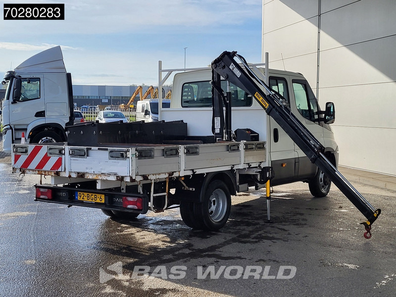 Crédit-bail de Iveco Daily 50C17 3,0L Automaat HIAB 017T-2 DC Open laadbak Dubbellucht Airco Euro6 Pickup Crane Kraanwagen Pritsche Airco Dubbel cabine Iveco Daily 50C17 3,0L Automaat HIAB 017T-2 DC Open laadbak Dubbellucht Airco Euro6 Pickup Crane Kraanwagen Pritsche Airco Dubbel cabine: photos 7