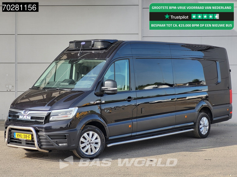 MAN TGE 3.180 Koelwagen Bi-Temp Vriezer Automaat Carrier Pulsor 400mt 230V stekker Trekhaak ACC LED Navi Airco Camera Parkeersensoren Koel Koe - Utilitaire frigorifique: photos 1 MAN TGE 3.180 Koelwagen Bi-Temp Vriezer Automaat Carrier Pulsor 400mt 230V stekker Trekhaak ACC LED Navi Airco Camera Parkeersensoren Koel Koe - Utilitaire frigorifique: photos 1