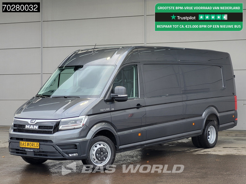 MAN TGE 5.160 Uniek! Automaat Dubbellucht L5H3 XL ACC Navi LED Airco Camera Parkeersensoren Euro6 L5 Airco - Fourgon utilitaire: photos 1 MAN TGE 5.160 Uniek! Automaat Dubbellucht L5H3 XL ACC Navi LED Airco Camera Parkeersensoren Euro6 L5 Airco - Fourgon utilitaire: photos 1