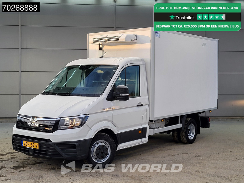 MAN TGE 5.180 Koelwagen Vriezer Bakwagen APK 12-2025 Thermo King 230V stekker Kuhlkoffer Airco Cruise 12m3 Airco Cruise control - Utilitaire frigorifique: photos 1 MAN TGE 5.180 Koelwagen Vriezer Bakwagen APK 12-2025 Thermo King 230V stekker Kuhlkoffer Airco Cruise 12m3 Airco Cruise control - Utilitaire frigorifique: photos 1