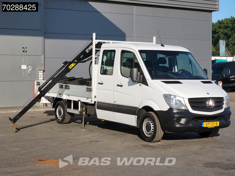Mercedes-Benz Sprinter 310 CDI Euro6 Automaat Open laadbak Kraanwagen HIAB 017T-2 Navi Airco Euro6 Kraan Crane Kranwagen Pickup Pritsche Airco - Utilitaire plateau: photos 1 Mercedes-Benz Sprinter 310 CDI Euro6 Automaat Open laadbak Kraanwagen HIAB 017T-2 Navi Airco Euro6 Kraan Crane Kranwagen Pickup Pritsche Airco - Utilitaire plateau: photos 1