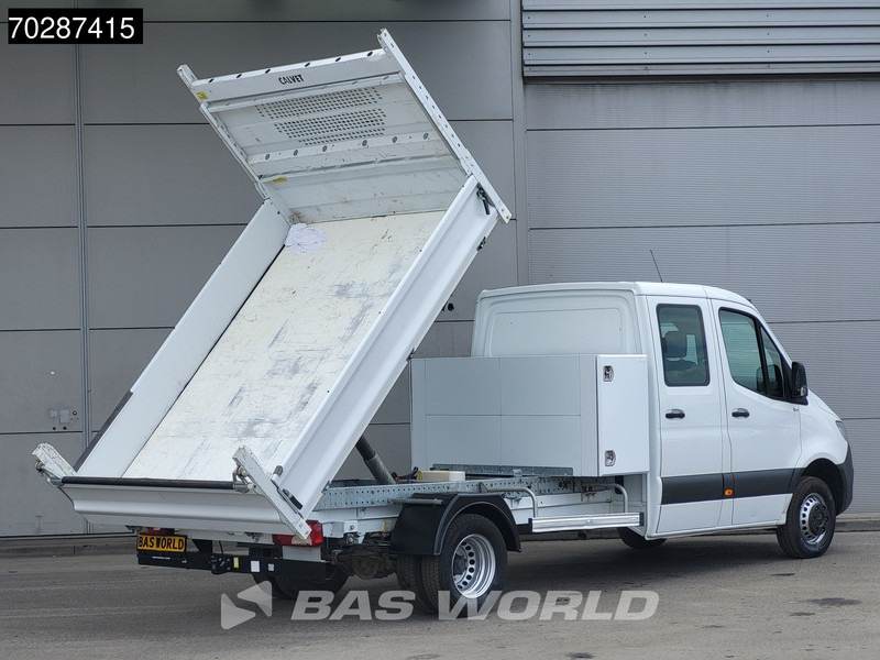 Utilitaire benne Mercedes-Benz Sprinter 514 CDI Kipper met Kist Dubbel Cabine Dubbellucht 3,5t Trekhaak Airco Cruise MBUX CarPlay Euro6 Tipper Benne Kieper 2m3 Airco Tr: photos 7