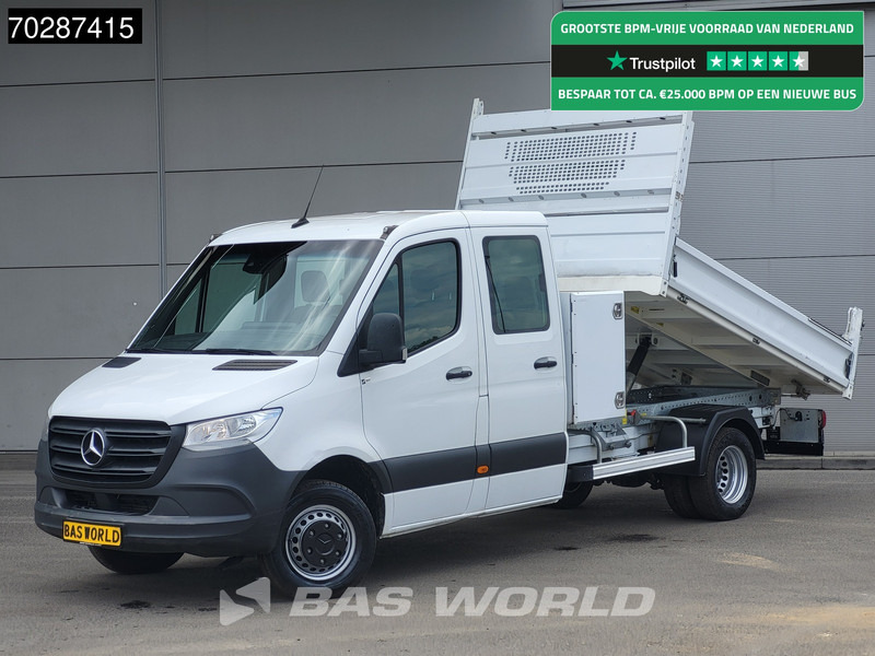 Mercedes-Benz Sprinter 514 CDI Kipper met Kist Dubbel Cabine Dubbellucht 3,5t Trekhaak Airco Cruise MBUX CarPlay Euro6 Tipper Benne Kieper 2m3 Airco Tr - Utilitaire benne: photos 1 Mercedes-Benz Sprinter 514 CDI Kipper met Kist Dubbel Cabine Dubbellucht 3,5t Trekhaak Airco Cruise MBUX CarPlay Euro6 Tipper Benne Kieper 2m3 Airco Tr - Utilitaire benne: photos 1