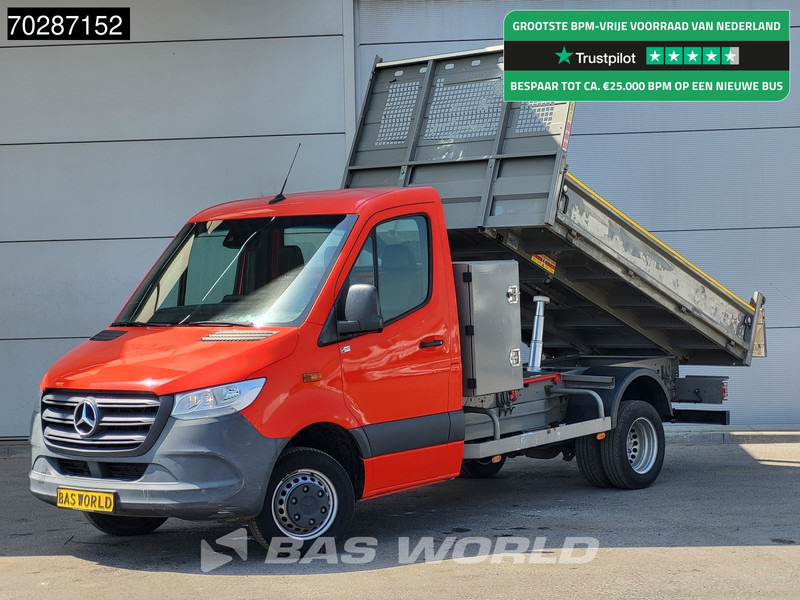 Mercedes-Benz Sprinter 514 CDI Kipper met Kist Dubbellucht 3,5t Trekhaak Airco Cruise Euro6 Tipper Benne Kieper 2m3 Airco Trekhaak Cruise control - Utilitaire benne: photos 1 Mercedes-Benz Sprinter 514 CDI Kipper met Kist Dubbellucht 3,5t Trekhaak Airco Cruise Euro6 Tipper Benne Kieper 2m3 Airco Trekhaak Cruise control - Utilitaire benne: photos 1