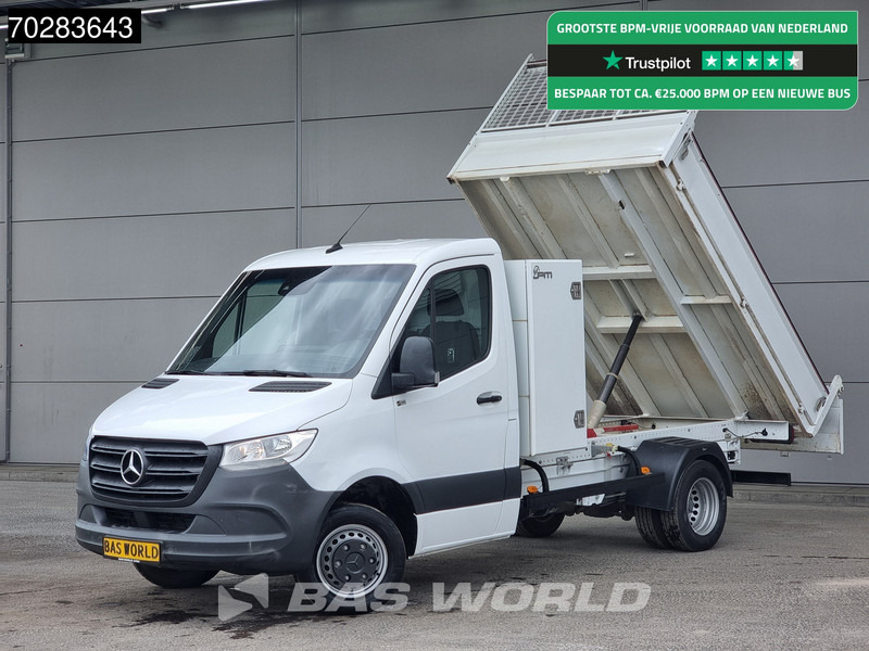 Mercedes-Benz Sprinter 514 CDI Open Laadbak met Kist Dubbel Cabine Dubbellucht 3,5t Trekhaak Airco Cruise Euro6 Pritsche Pickup Open Box 1m3 Airco Trek - Utilitaire plateau: photos 1 Mercedes-Benz Sprinter 514 CDI Open Laadbak met Kist Dubbel Cabine Dubbellucht 3,5t Trekhaak Airco Cruise Euro6 Pritsche Pickup Open Box 1m3 Airco Trek - Utilitaire plateau: photos 1