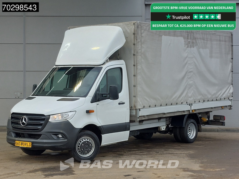 Mercedes-Benz Sprinter 519 CDI 3.0L V6 Automaat 484cm Dubbellucht Huif Bakwagen 190PK Airco Cruise Euro6 Meubelbak Koffer Airco - Utilitaire rideaux coulissants (PLSC): photos 1 Mercedes-Benz Sprinter 519 CDI 3.0L V6 Automaat 484cm Dubbellucht Huif Bakwagen 190PK Airco Cruise Euro6 Meubelbak Koffer Airco - Utilitaire rideaux coulissants (PLSC): photos 1