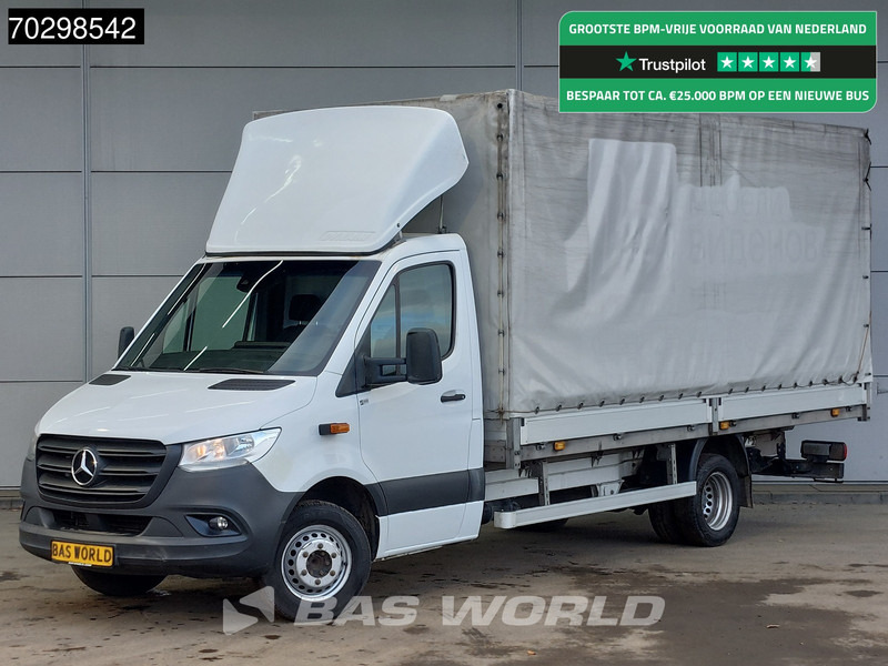 Mercedes-Benz Sprinter 519 CDI 3.0L V6 Automaat 484cm Dubbellucht Huif Bakwagen 190PK Airco Cruise Euro6 Meubelbak Koffer Airco - Utilitaire rideaux coulissants (PLSC): photos 1 Mercedes-Benz Sprinter 519 CDI 3.0L V6 Automaat 484cm Dubbellucht Huif Bakwagen 190PK Airco Cruise Euro6 Meubelbak Koffer Airco - Utilitaire rideaux coulissants (PLSC): photos 1