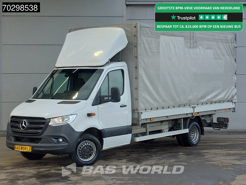Mercedes-Benz Sprinter 519 CDI 3.0L V6 Automaat 484cm Dubbellucht Huif Bakwagen 190PK Airco Cruise Euro6 Meubelbak Koffer Airco - Utilitaire rideaux coulissants (PLSC): photos 1 Mercedes-Benz Sprinter 519 CDI 3.0L V6 Automaat 484cm Dubbellucht Huif Bakwagen 190PK Airco Cruise Euro6 Meubelbak Koffer Airco - Utilitaire rideaux coulissants (PLSC): photos 1