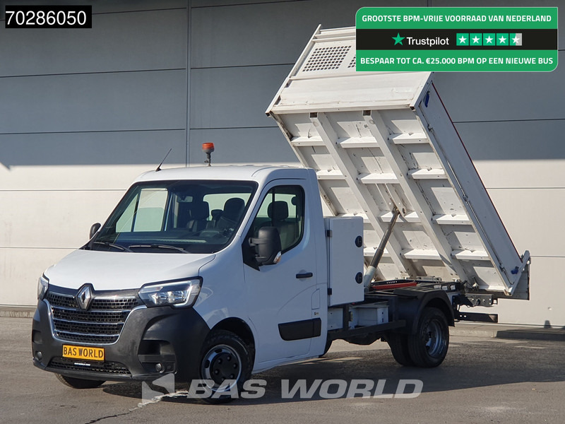 Renault Master 145PK Kipper met Kist Dubbellucht 3,5t Trekhaak Navi Airco Cruise LED Euro6 Tipper Benne Kieper 2m3 Airco Trekhaak Cruise control - Utilitaire benne: photos 1 Renault Master 145PK Kipper met Kist Dubbellucht 3,5t Trekhaak Navi Airco Cruise LED Euro6 Tipper Benne Kieper 2m3 Airco Trekhaak Cruise control - Utilitaire benne: photos 1