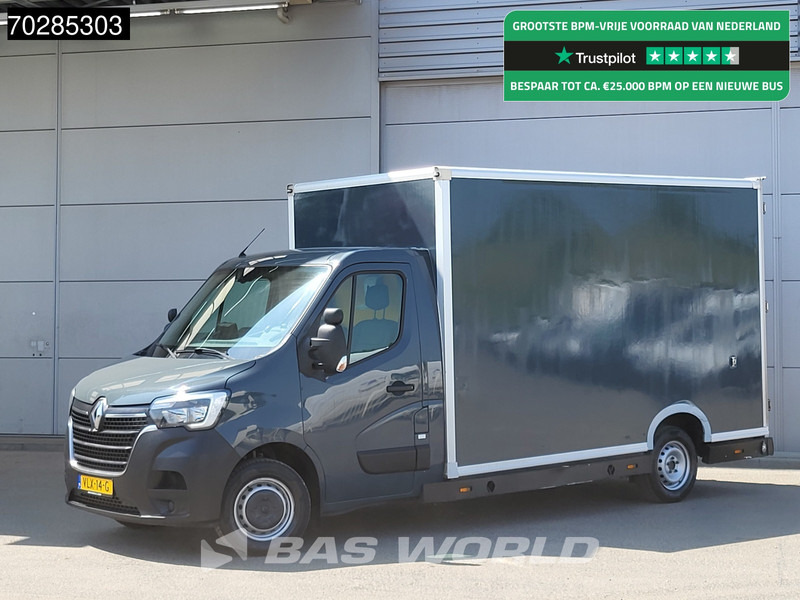 Renault Master 150PK Bakwagen Airco Cruise Luchtvering Meubelbak Plancher Verkoopwagen Foodtruck Paardenwagen 18m3 Airco Cruise control - Fourgon grand volume: photos 1 Renault Master 150PK Bakwagen Airco Cruise Luchtvering Meubelbak Plancher Verkoopwagen Foodtruck Paardenwagen 18m3 Airco Cruise control - Fourgon grand volume: photos 1