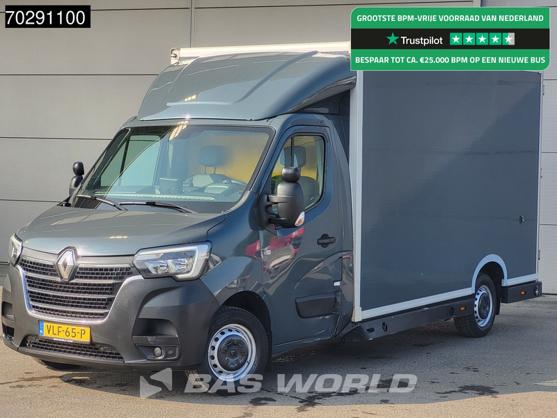 Renault Master 150PK Bakwagen Airco Cruise Luchtvering Meubelbak Plancher Verkoopwagen Foodtruck Paardenwagen 18m3 Airco Cruise control - Fourgon grand volume: photos 1 Renault Master 150PK Bakwagen Airco Cruise Luchtvering Meubelbak Plancher Verkoopwagen Foodtruck Paardenwagen 18m3 Airco Cruise control - Fourgon grand volume: photos 1