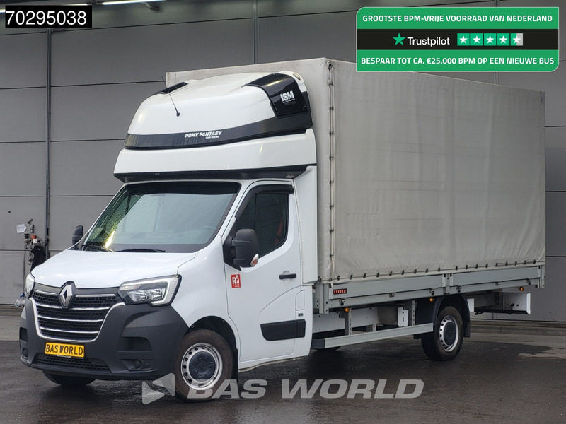 Renault Master 165PK Schuifzeilen RED-edition LED Airco Cruise Standkachel Euro6 Zeilen Zeil Curtainsides Zeilenwagen Plane Bakwagen Koffer 24m3 Airc - Utilitaire rideaux coulissants (PLSC): photos 1 Renault Master 165PK Schuifzeilen RED-edition LED Airco Cruise Standkachel Euro6 Zeilen Zeil Curtainsides Zeilenwagen Plane Bakwagen Koffer 24m3 Airc - Utilitaire rideaux coulissants (PLSC): photos 1