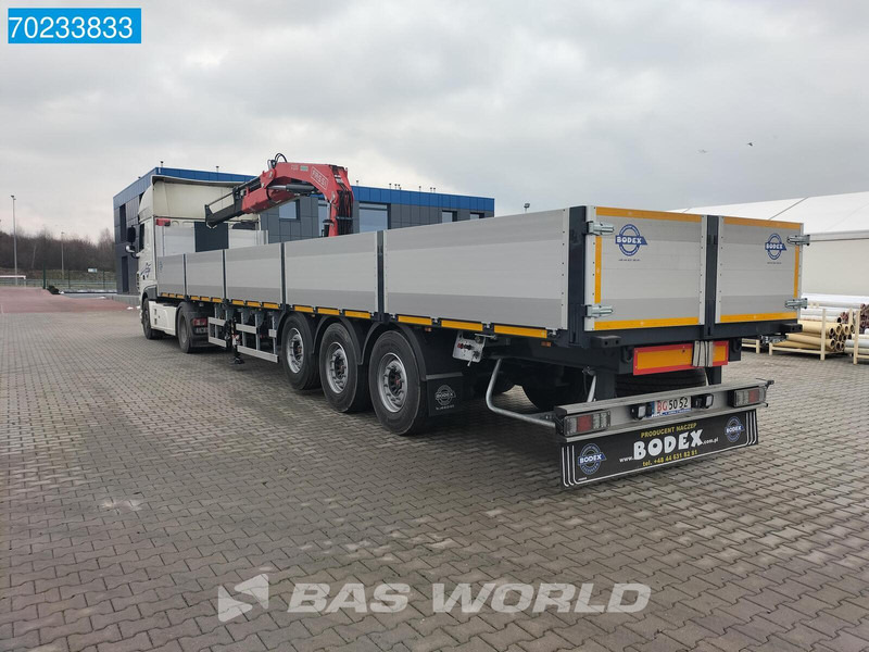 Bodex KIS3B 3 axles NEW! Fassi F235A.0.23 - Semi-remorque plateau: photos 5 Bodex KIS3B 3 axles NEW! Fassi F235A.0.23 - Semi-remorque plateau: photos 5
