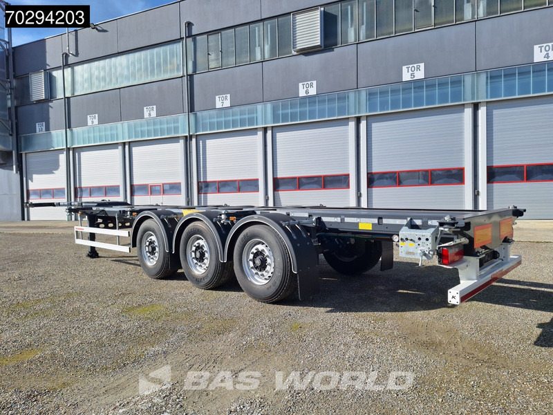 Kässbohrer K.SHG S / 40 - 12 / 27 EU 3 axles NEW! Container Chassis - Semi-remorque porte-conteneur/ Caisse mobile: photos 3 Kässbohrer K.SHG S / 40 - 12 / 27 EU 3 axles NEW! Container Chassis - Semi-remorque porte-conteneur/ Caisse mobile: photos 3