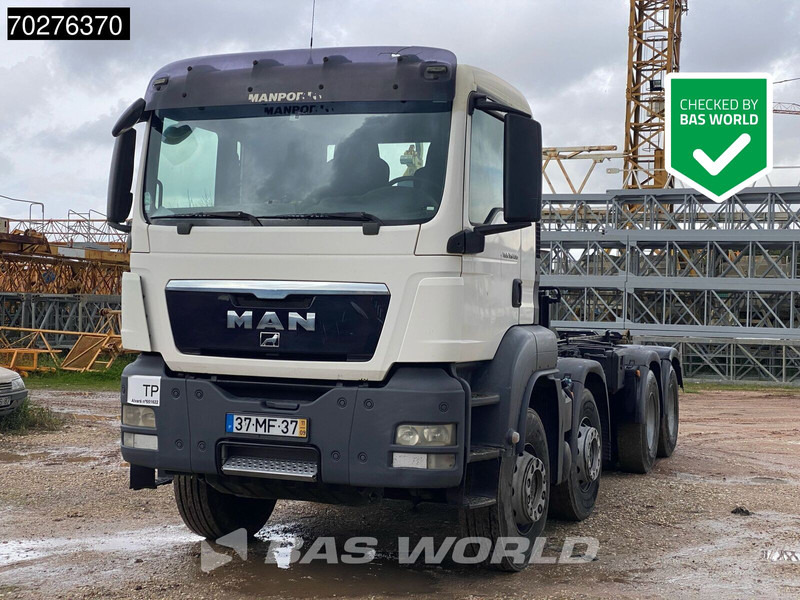 MAN TGS 35.400 8X4 Manual Retarder Big-Axle Steelsuspension Euro 5 - Camion ampliroll: photos 1 MAN TGS 35.400 8X4 Manual Retarder Big-Axle Steelsuspension Euro 5 - Camion ampliroll: photos 1