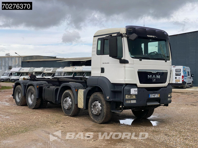 MAN TGS 35.400 8X4 Manual Retarder Big-Axle Steelsuspension Euro 5 - Camion ampliroll: photos 3 MAN TGS 35.400 8X4 Manual Retarder Big-Axle Steelsuspension Euro 5 - Camion ampliroll: photos 3