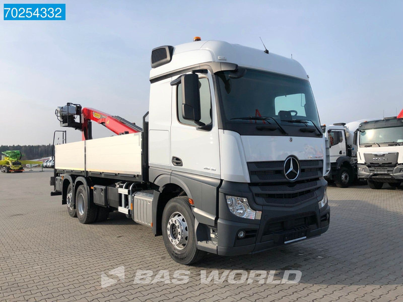 Mercedes-Benz Actros 2646 6X2 Palfinger PK 20.501 L Kran Crane Automatic Euro 6 - Camion plateau, Camion grue: photos 3 Mercedes-Benz Actros 2646 6X2 Palfinger PK 20.501 L Kran Crane Automatic Euro 6 - Camion plateau, Camion grue: photos 3