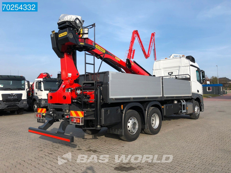 Mercedes-Benz Actros 2646 6X2 Palfinger PK 20.501 L Kran Crane Automatic Euro 6 - Camion plateau, Camion grue: photos 5 Mercedes-Benz Actros 2646 6X2 Palfinger PK 20.501 L Kran Crane Automatic Euro 6 - Camion plateau, Camion grue: photos 5