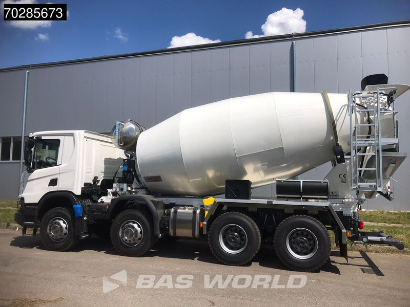 Scania P420 XT 8X4 NEW! 10m3 FML Mixer Automatic Steel suspension Big-Axle Euro 6 - Camion malaxeur: photos 2 Scania P420 XT 8X4 NEW! 10m3 FML Mixer Automatic Steel suspension Big-Axle Euro 6 - Camion malaxeur: photos 2