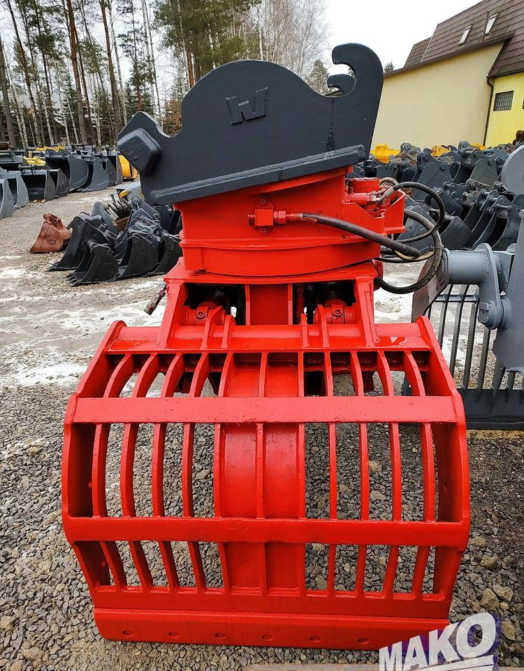 Chwytak sortujący wyburzeniowy Verachtert VRG-40 CW45 2100kg - Accessoire pour Engins de chantier: photos 5 Chwytak sortujący wyburzeniowy Verachtert VRG-40 CW45 2100kg - Accessoire pour Engins de chantier: photos 5
