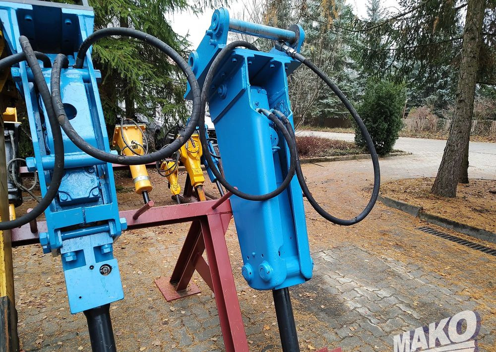 Młot hydrauliczny Krupp HM560 875kg do koparki - Accessoire pour Engins de chantier: photos 4 Młot hydrauliczny Krupp HM560 875kg do koparki - Accessoire pour Engins de chantier: photos 4