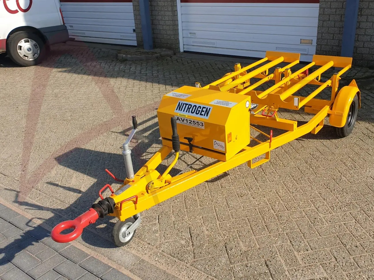 DAVID RITCHIE Trolley 4-cyl N2 charging/MK3 MoD-N - Équipement aéroportuaire: photos 2 DAVID RITCHIE Trolley 4-cyl N2 charging/MK3 MoD-N - Équipement aéroportuaire: photos 2