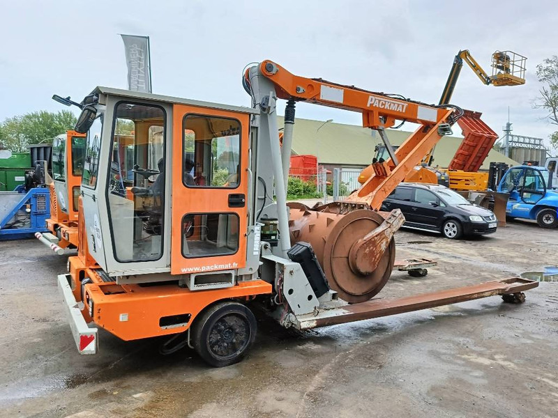 Engins de chantier pour transport de déchets PACKMAT PK451containeraandruk afval arm compactor: photos 1