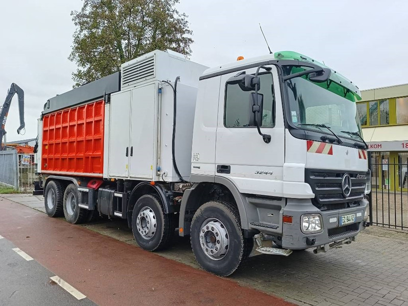 MERCEDS benz actros RSP ESE 32/8-DV-K saugbagger - Camion hydrocureur: photos 5 MERCEDS benz actros RSP ESE 32/8-DV-K saugbagger - Camion hydrocureur: photos 5