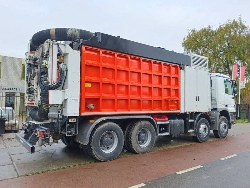 MERCEDS benz actros RSP ESE 32/8-DV-K saugbagger - Camion hydrocureur: photos 2 MERCEDS benz actros RSP ESE 32/8-DV-K saugbagger - Camion hydrocureur: photos 2
