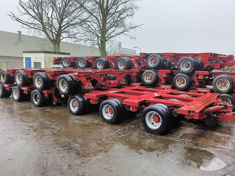 Semi-remorque Nicolas modular trailer kamag SPMT Scheuerle 42 axle 1176T: photos 1