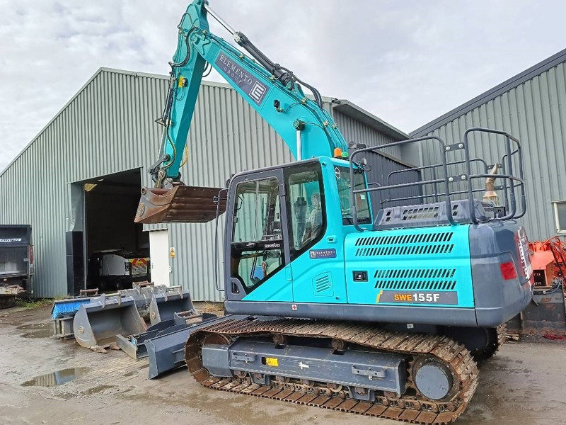 Sunward SWE 155 F + tilt rotator engcon oilquick - Pelle sur chenille: photos 2 Sunward SWE 155 F + tilt rotator engcon oilquick - Pelle sur chenille: photos 2