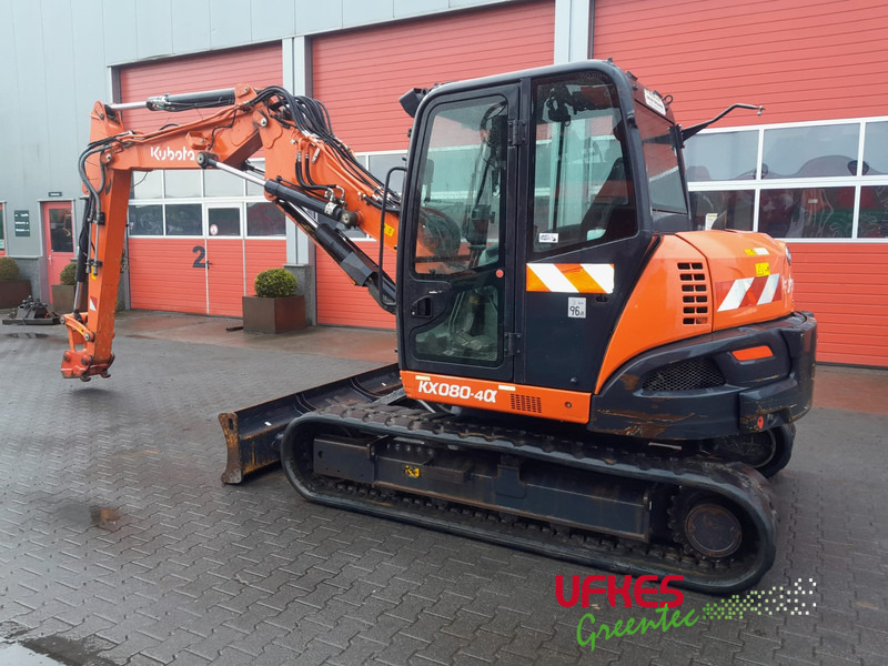 Mini pelle Kubota KX080-4 Alpha: photos 1