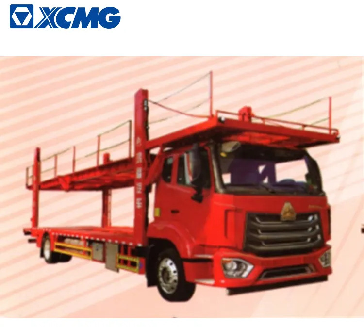 XCMG Official Manufacturer Flat Bed Container Car Transport Semi Truck Trailer - Semi-remorque porte-voitures: photos 1 XCMG Official Manufacturer Flat Bed Container Car Transport Semi Truck Trailer - Semi-remorque porte-voitures: photos 1