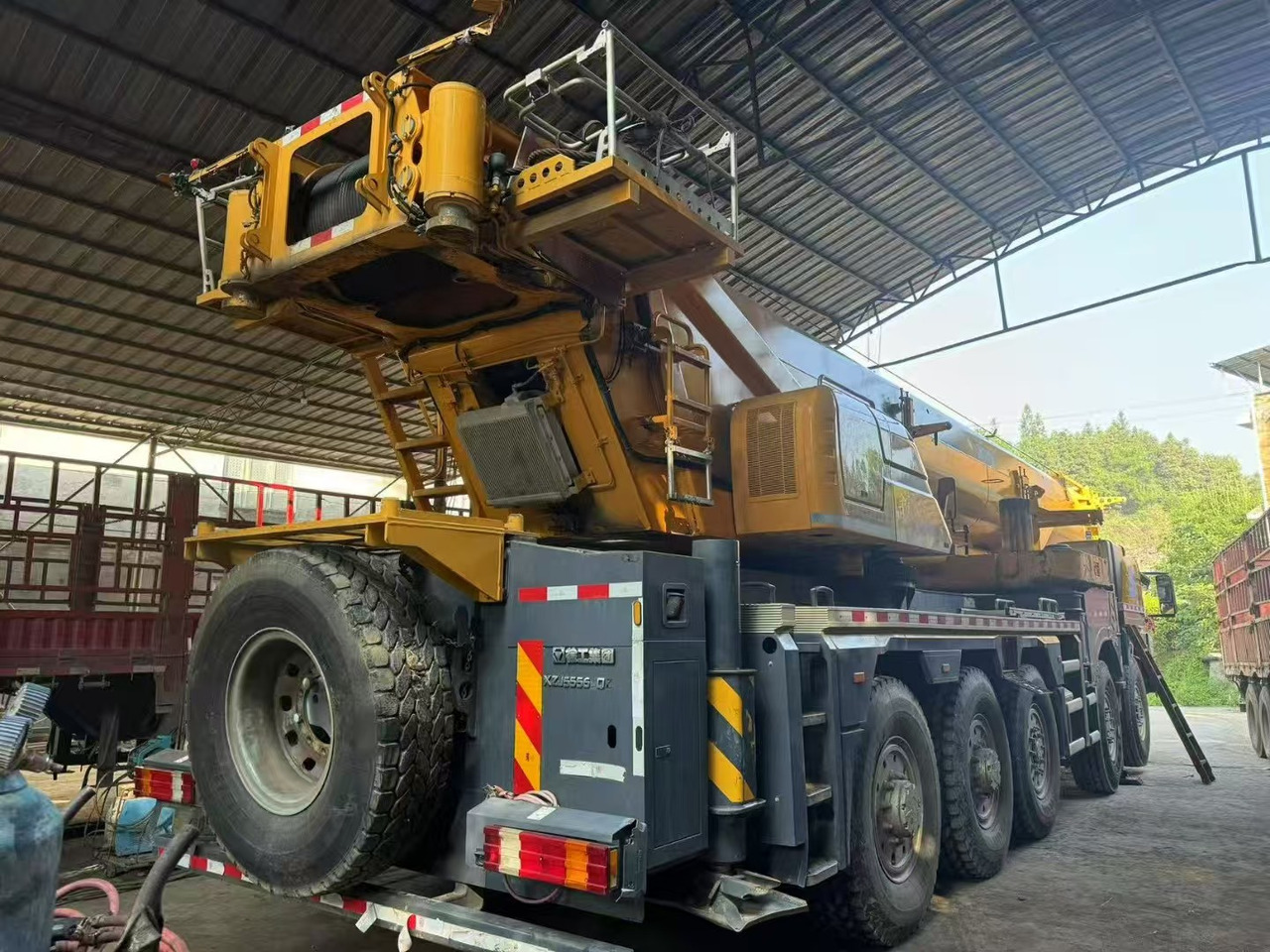 XCMG Official Second Hand Crane Truck 110 Ton XCT110L7 Used Mobile Crane Price - Grue mobile: photos 3 XCMG Official Second Hand Crane Truck 110 Ton XCT110L7 Used Mobile Crane Price - Grue mobile: photos 3