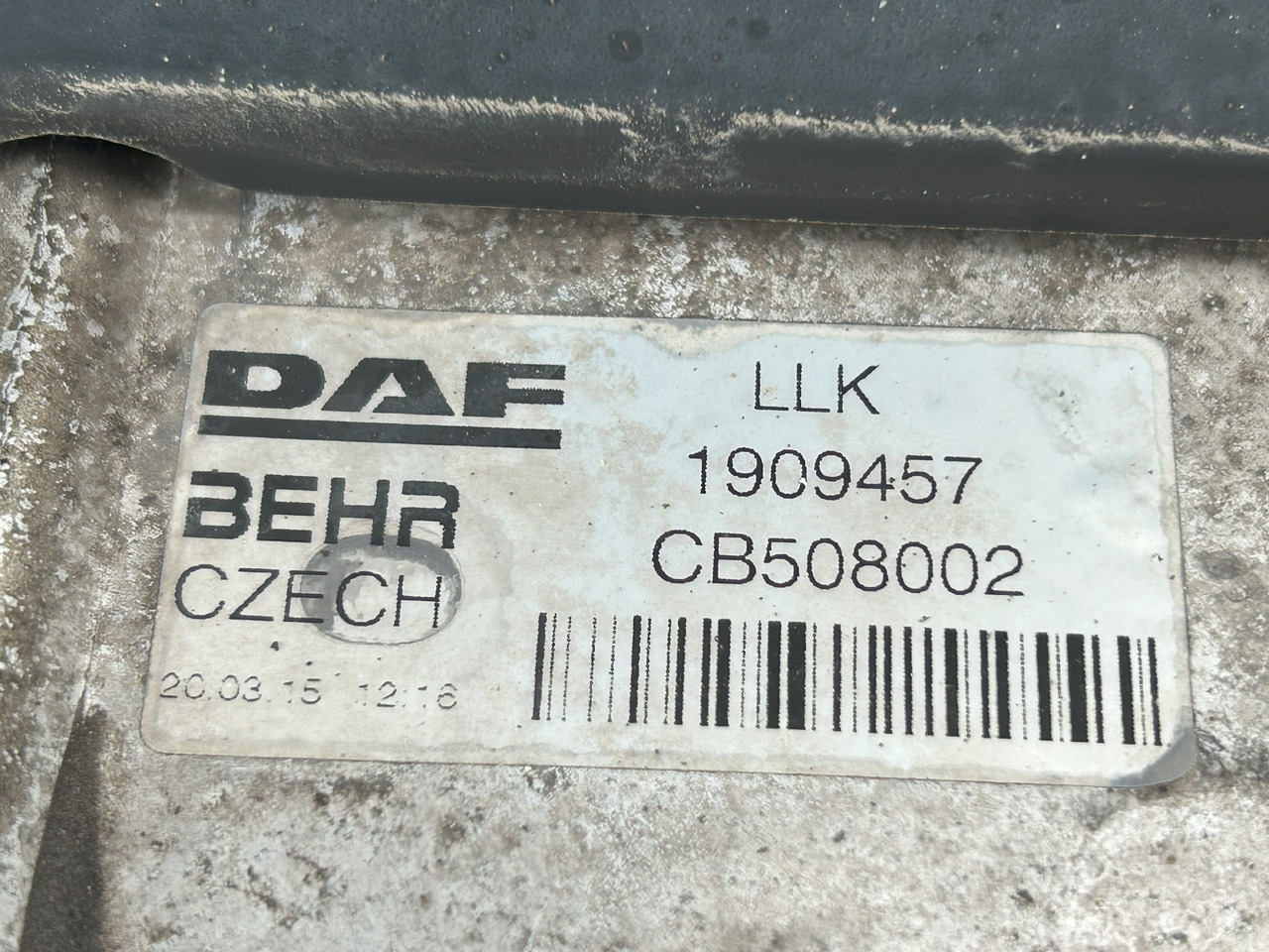 DAF CF EURO 6 COOLER SET - Radiateur pour Camion: photos 5 DAF CF EURO 6 COOLER SET - Radiateur pour Camion: photos 5