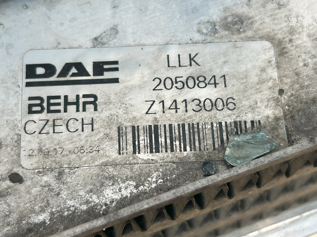 Radiateur pour Camion DAF XF 106 480 COOLER SET: photos 11