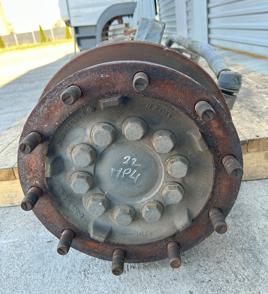 Essieu avant pour Camion MERCEDES ACTROS MP4 AXLE + HUBS FRONT: photos 8 Essieu avant pour Camion MERCEDES ACTROS MP4 AXLE + HUBS FRONT: photos 8